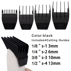 colorski Wahl Peanut protector de corte, 4 piezas, negro, para seguridad al peinar