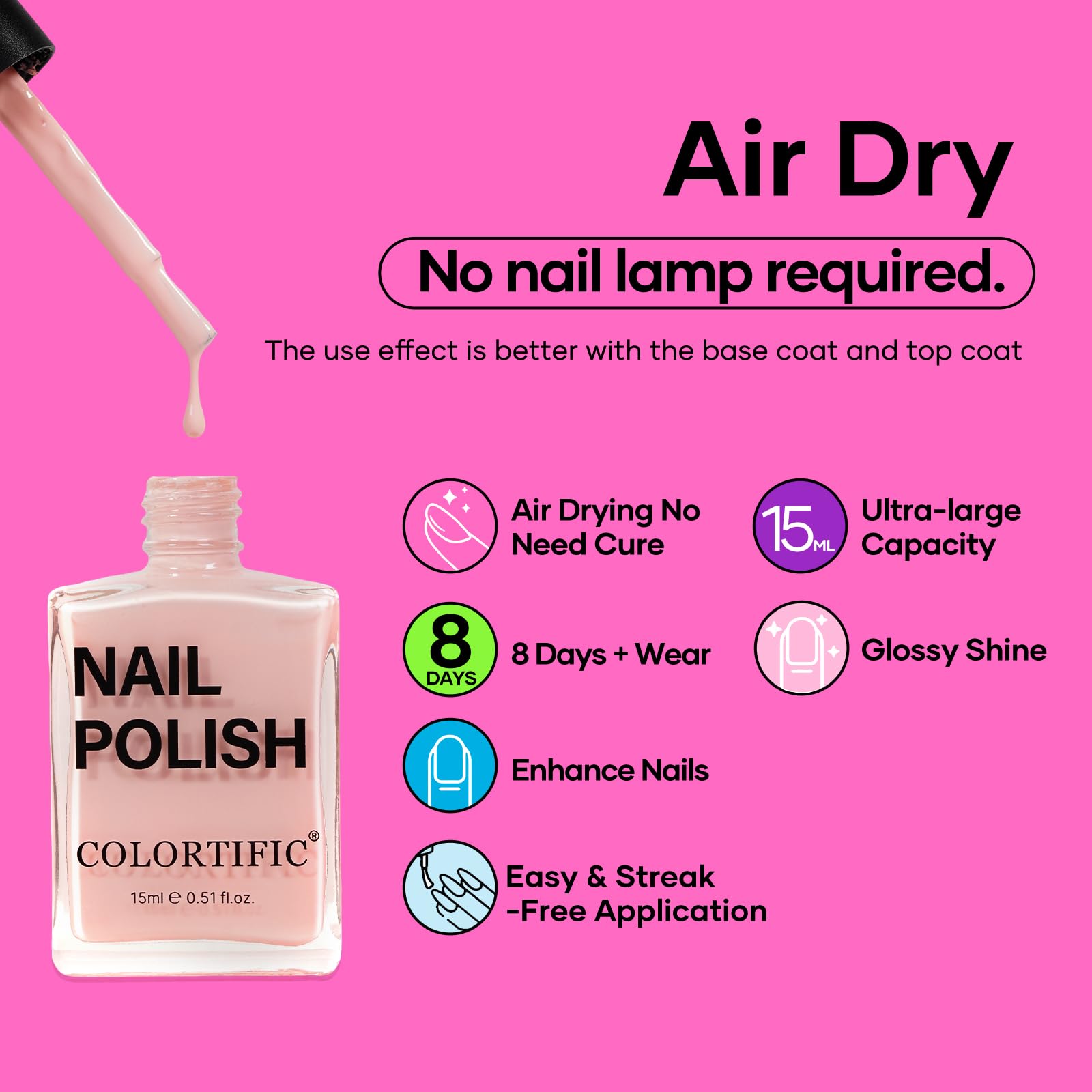COLORTIFIC: manicura en casa para un aspecto diario con acabado duradero