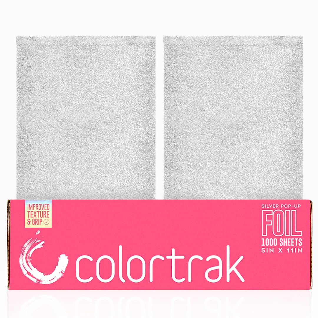 Colortrak hojas aluminio pre-cortadas 5x11 para coloración profesional.