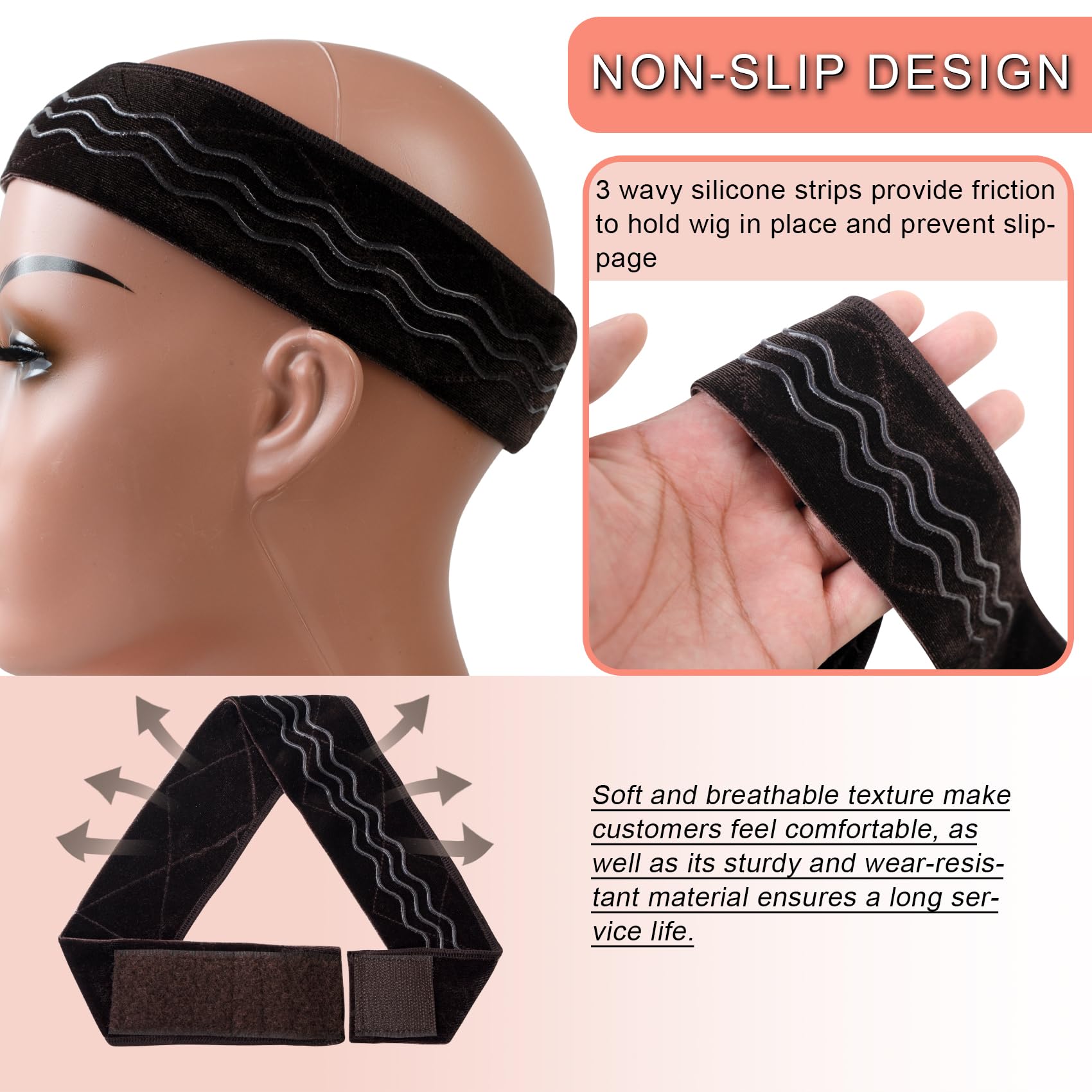 Coloryoung ajuste con velcro para adaptar a diferentes tamaños de cabeza.