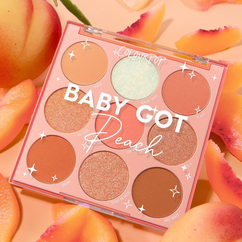 ColourPop Baby Got Peach: tonos cálidos ideales para looks de día.