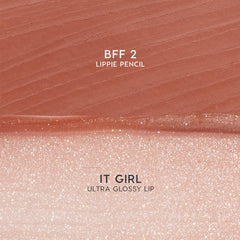 Brillo Ultra Glossy Lip It Girl de ColourPop con acabado cristalino.