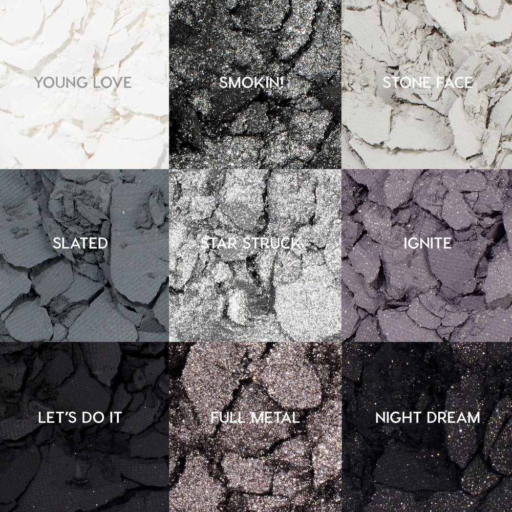 ColourPop Blowin' Smoke, aplicación con brochas para color uniforme.