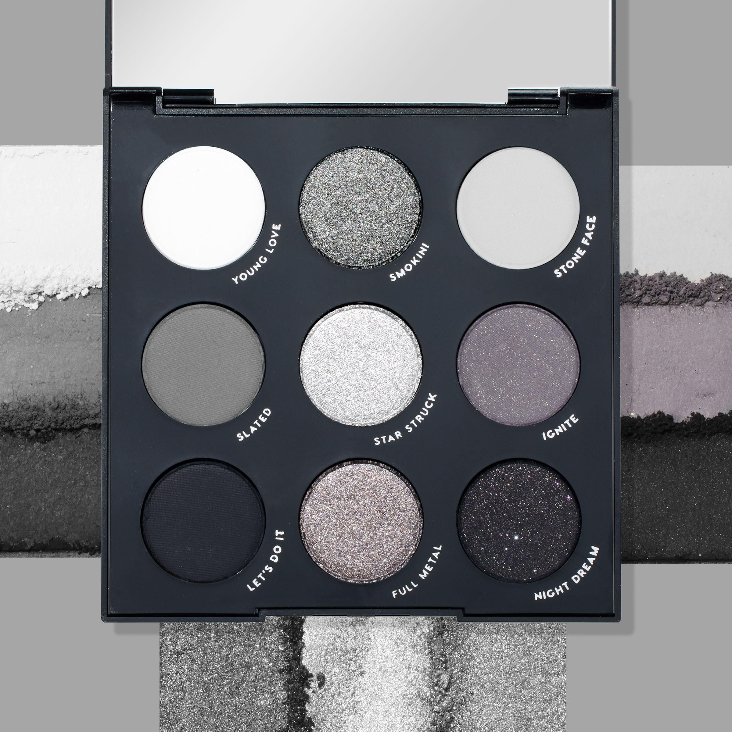ColourPop Blowin' Smoke, sombras mate para transiciones limpias.