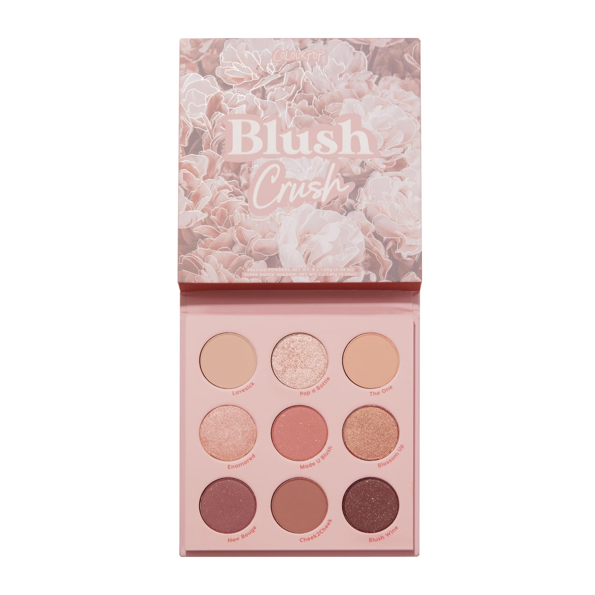 ColourPop Blush Crush Palette, mauve mate: looks suaves y duraderos