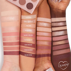 ColourPop Blush Crush Palette, acabado suave y uniforme en cada aspecto