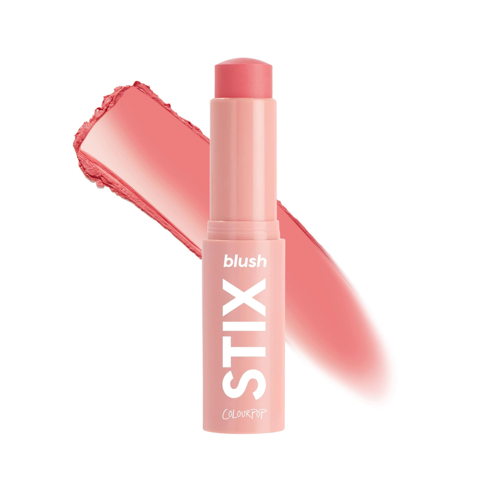 ColourPop Blush Stix-textura cremosa para un deslizamiento suave y difuminado.