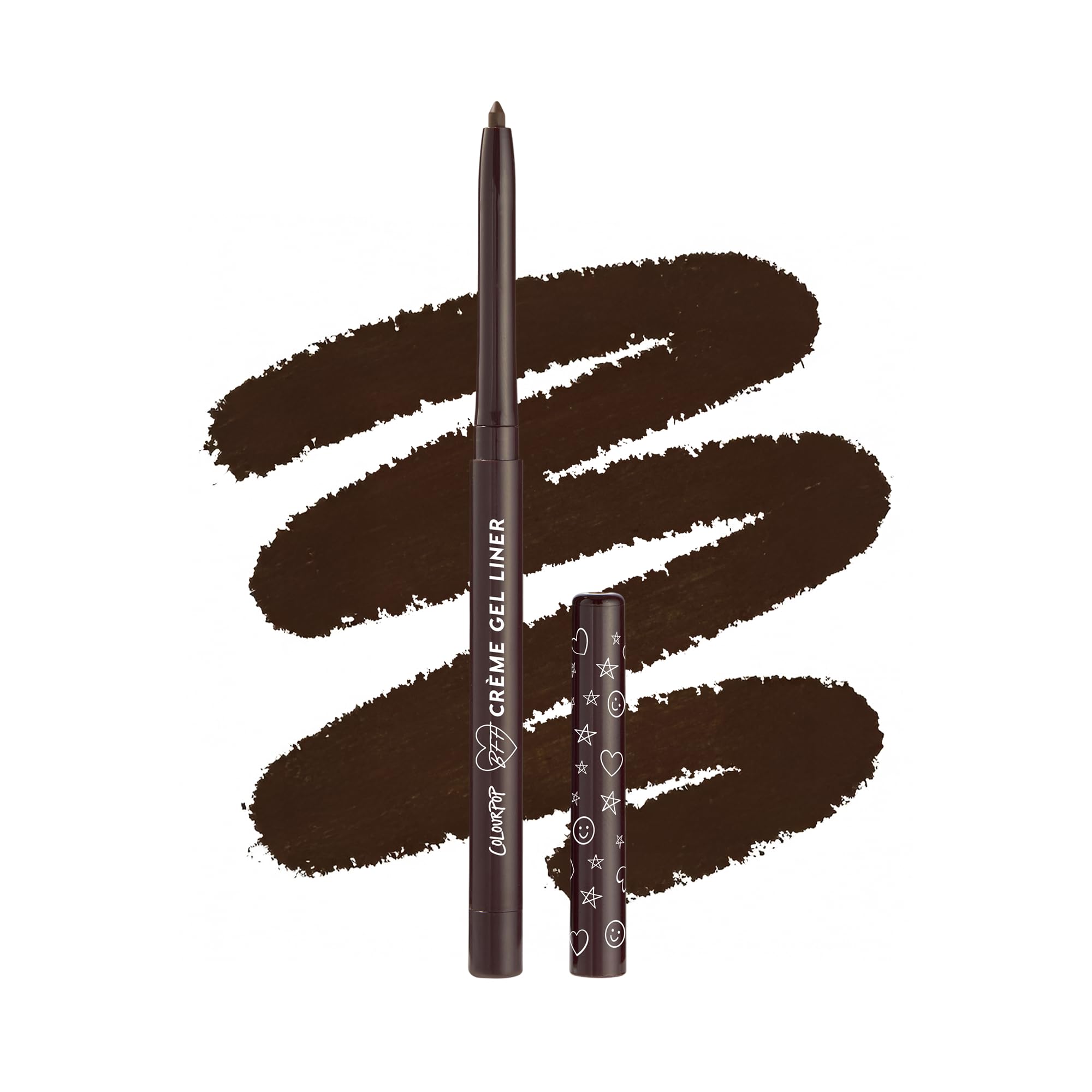 ColourPop Crème Gel Waterproof Delineador: delineador a prueba de agua 18 horas para uso diario.