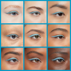 Acabados mate y metalizados de ColourPop Crème Gel Waterproof Eyeliner Crystal Crush para looks versátiles
