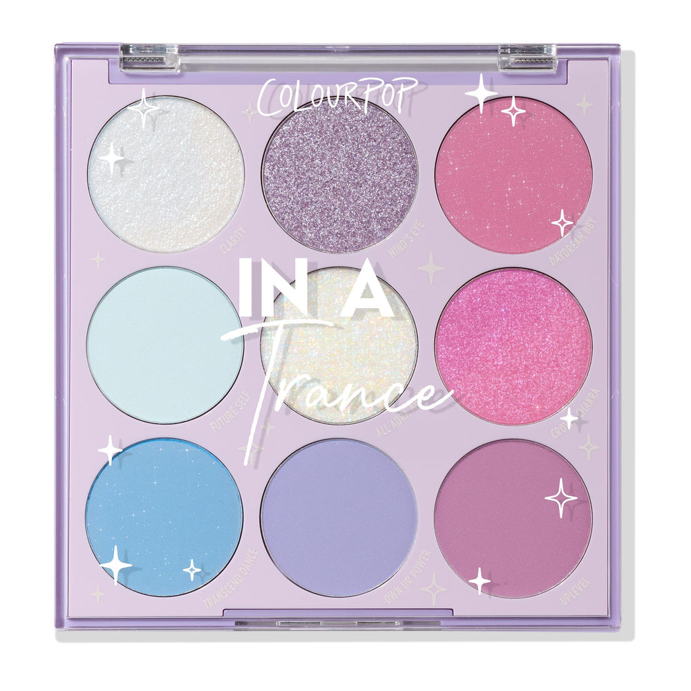 ColourPop En un trance: paleta mate-metalico para efectos duraderos.