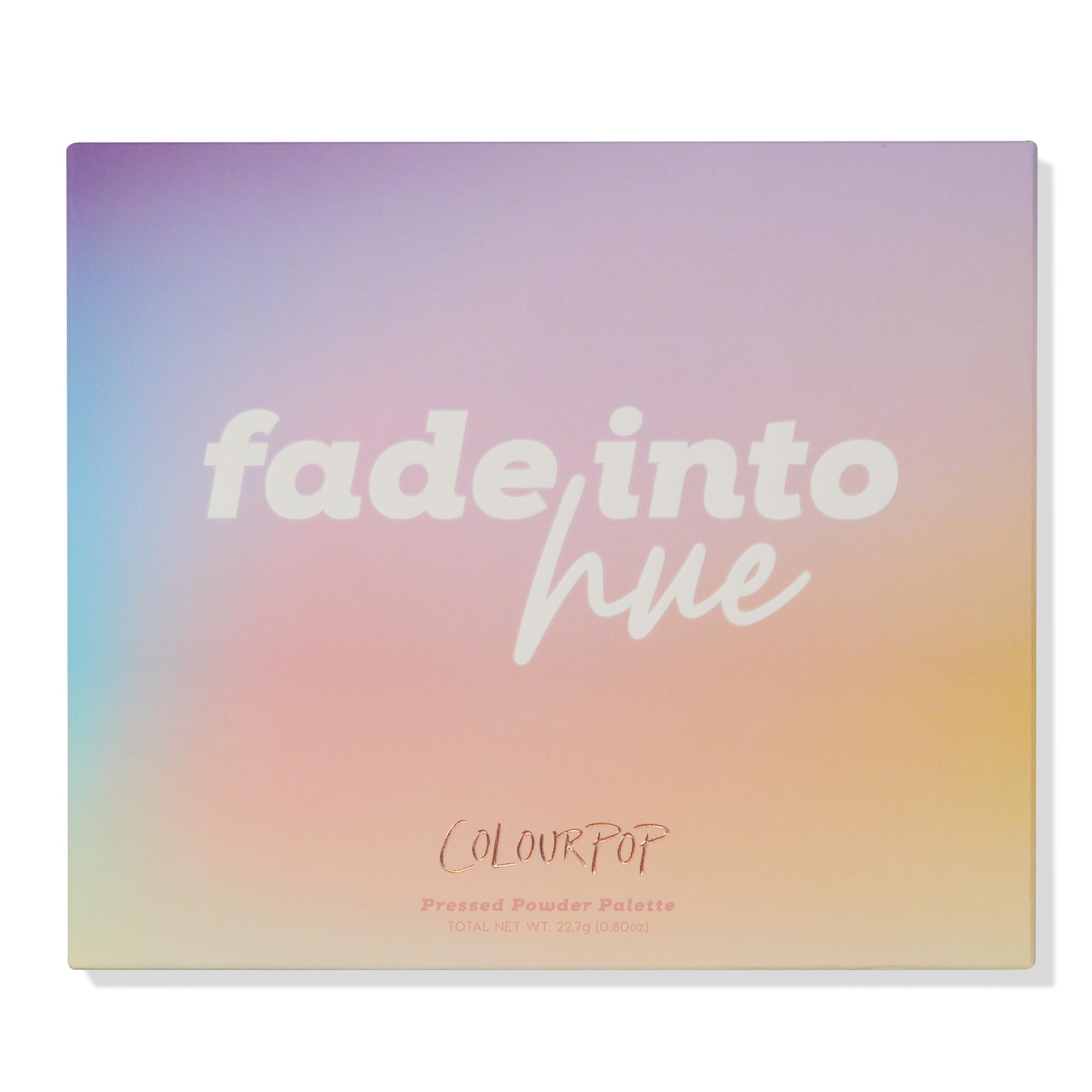 ColourPop Fade Into Hue: estuche paleta compacta para llevar y crear looks