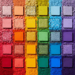 ColourPop Fade Into Hue: muestras de sombras para colores intensos