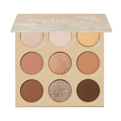 ColourPop Feelin' Bubbly: paleta desplegada para looks festivos con tonos champán y dorados.