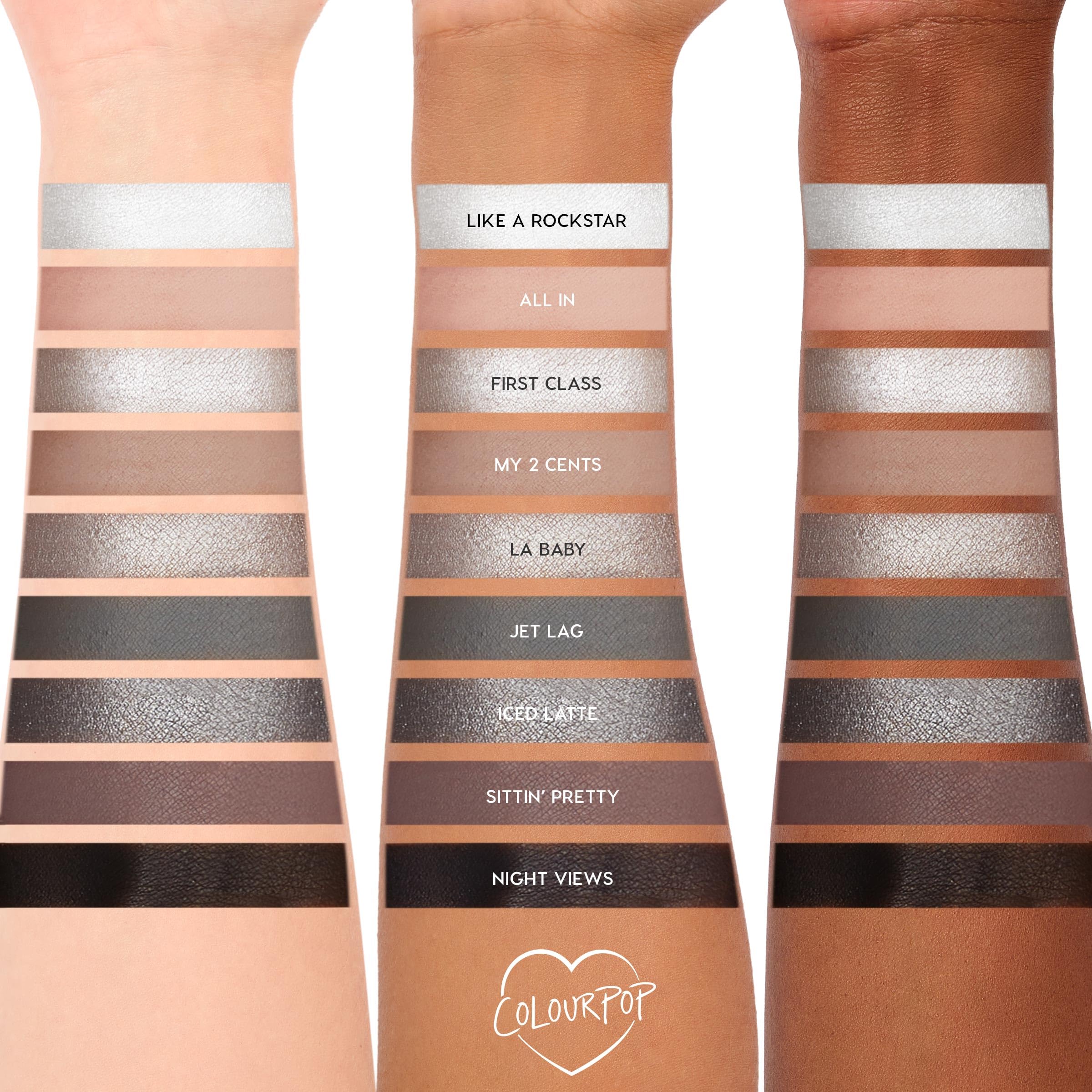 ColourPop Gone Metal: aplicación suave y fácil de difuminar.