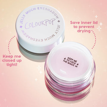 ColourPop Jelly Much Gel color duradero que resiste el desgaste diario.