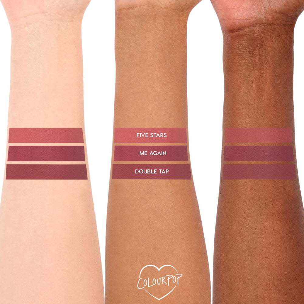ColourPop Lápiz Lippie para labios: uso cómodo sobre labios naturales.