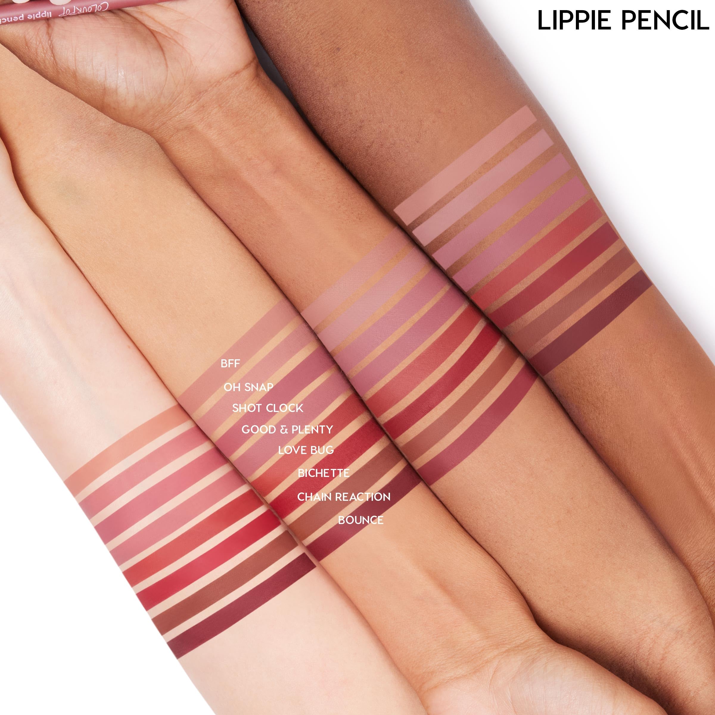 ColourPop Lápiz Lippie: deslizamiento suave para una aplicación cómoda.