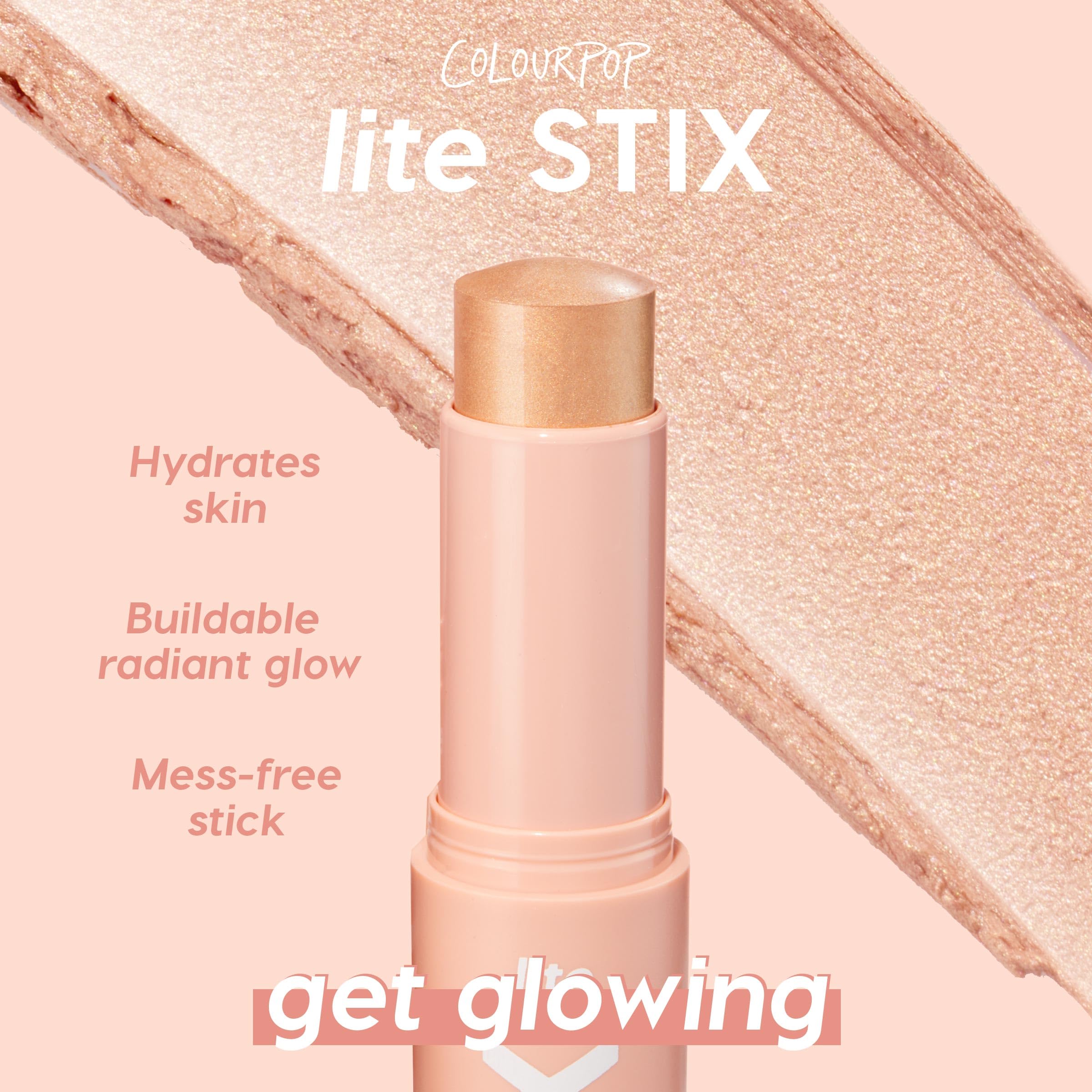ColourPop Lite Stix define arco de Cupido con brillo sutil.