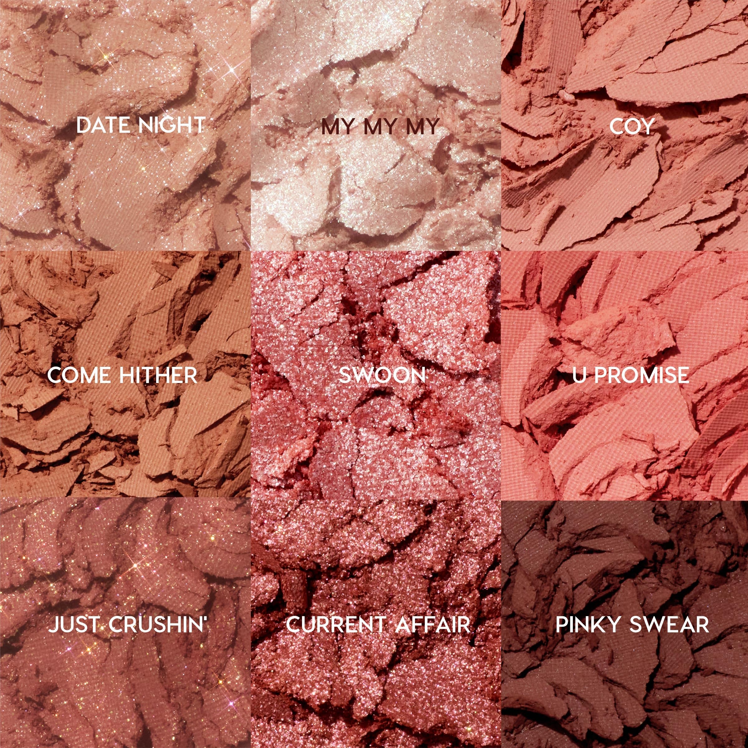 ColourPop muestra pigmentos para aplicación precisa en sombras.
