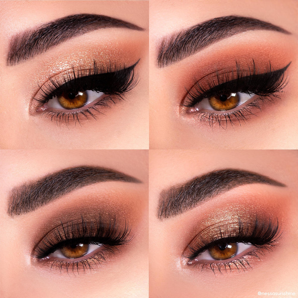 ColourPop Nude Mood: difuminado suave y transiciones limpias entre tonos.