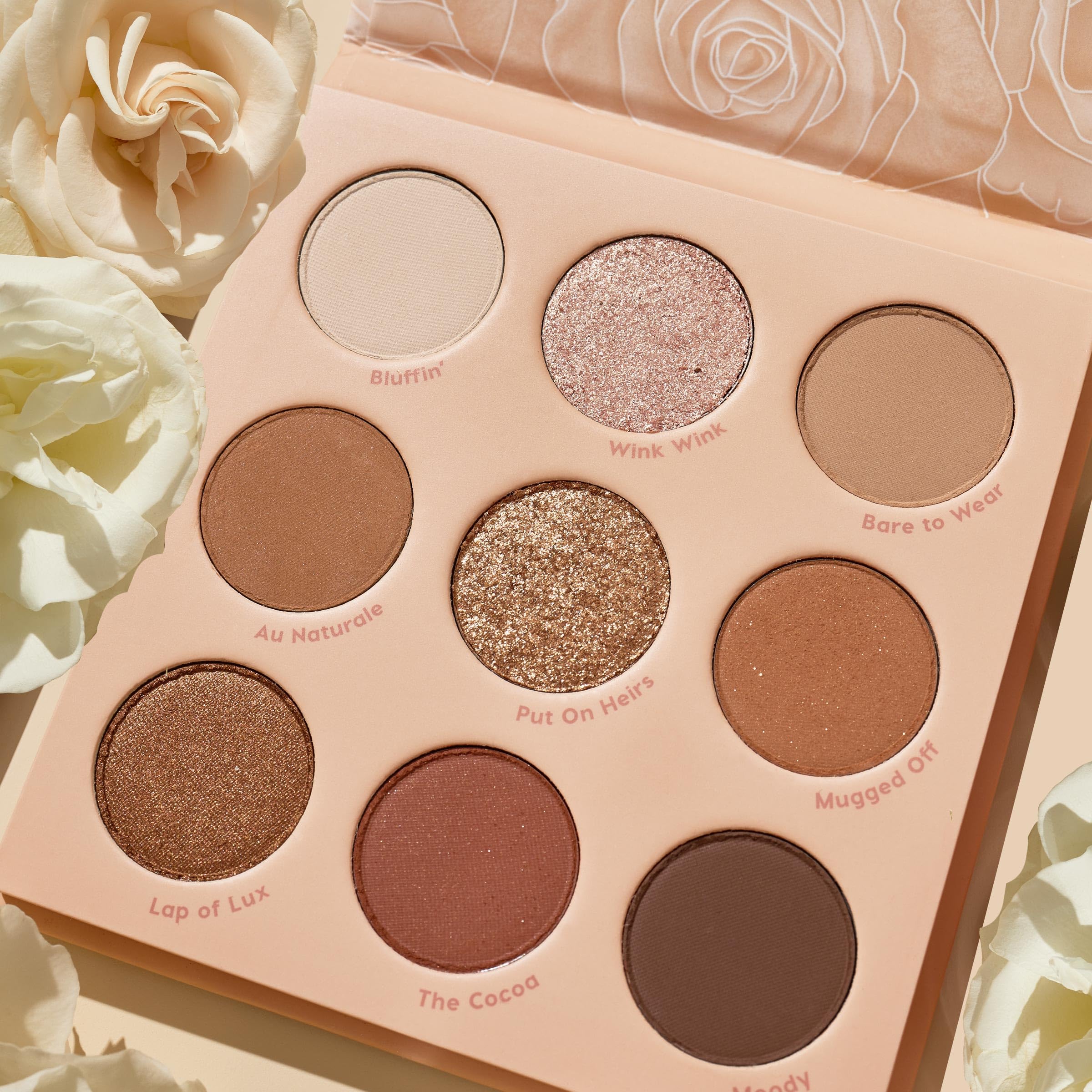 ColourPop Nude Mood: empaque y diseño compacto para viaje.