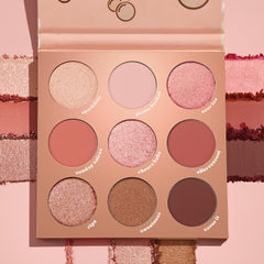 ColourPop Rosé: sombras crema mate para uso diario suave
