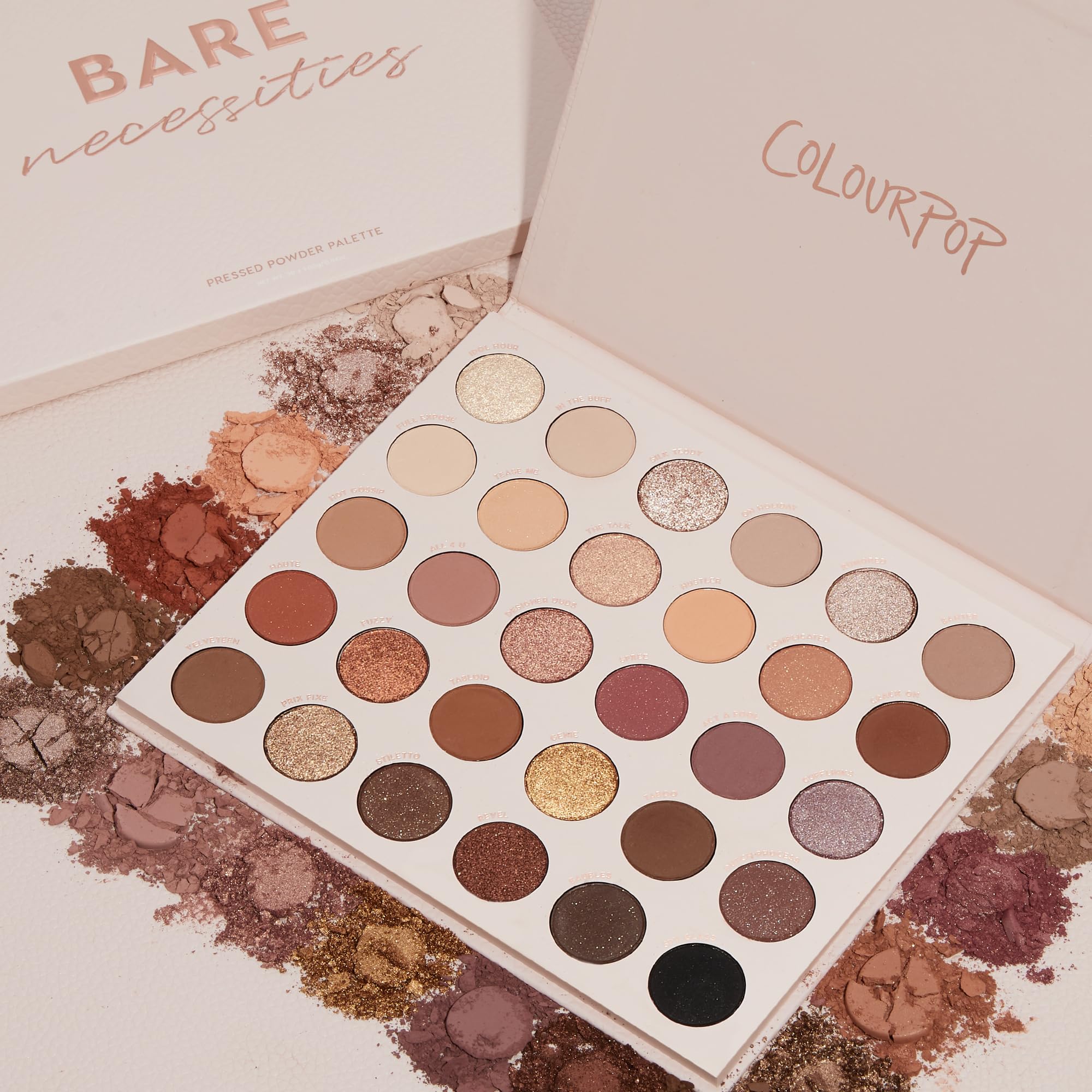 ColourPop Bare Necessities, empaque elegante y formula libre de crueldad.