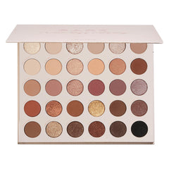 Paleta ColourPop Bare Necessities, vista frontal para color intenso en el parpado.