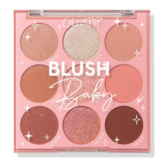 ColourPop paleta de sombras: acabados mate y metalizados para looks versátiles.