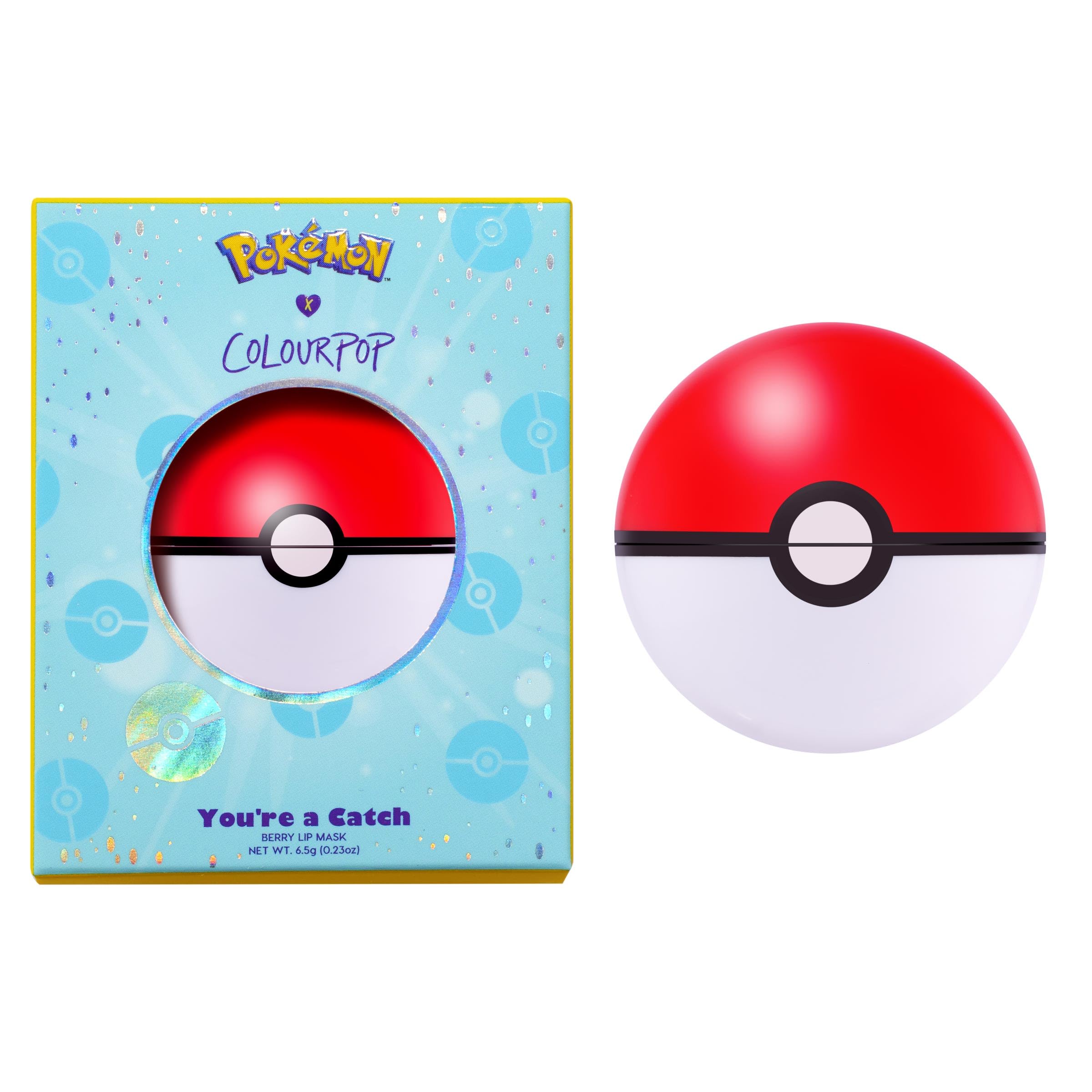 ColourPop Pokémon Lip Mask berry hydration supports smooth lips daily.