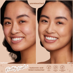 ColourPop Pretty Fresh; aplicación con dedos para retoques rápidos.