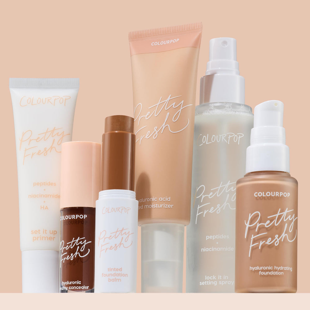 ColourPop Pretty Fresh; agua de coco aporta hidratación ligera y frescura.