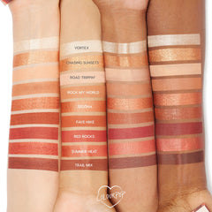 ColourPop Rock On, tonos terra calido para mirada ahumada suave