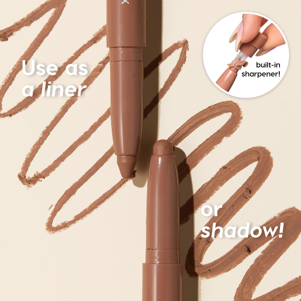 ColourPop Rose Goals Shadow Stix: acabado mate y metálico en una misma paleta.