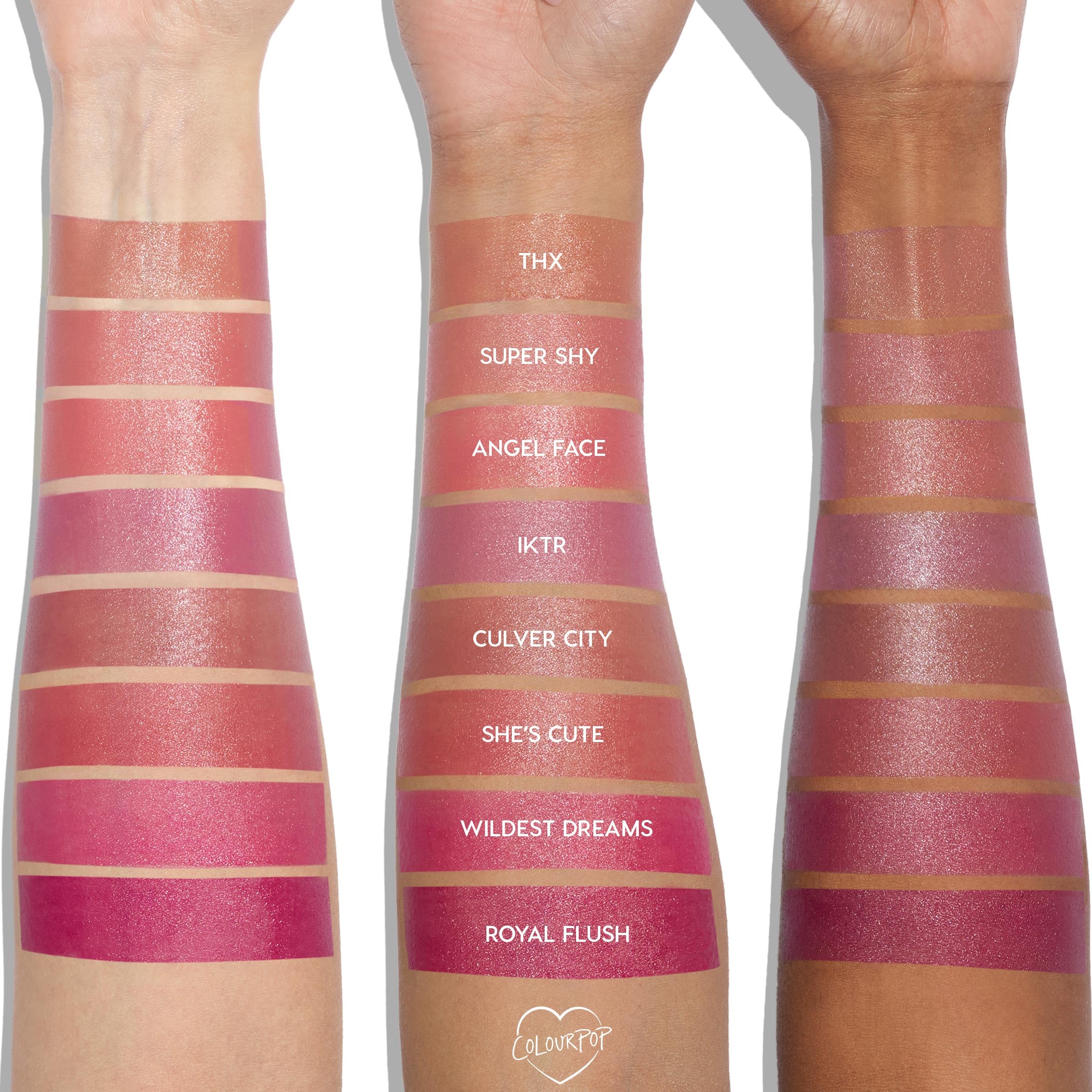ColourPop Rubor Líquido Ligero se difumina sin esfuerzo para un acabado uniforme.