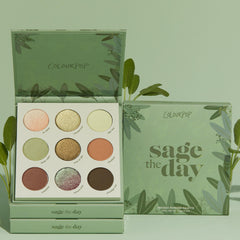 ColourPop Sage the Day: aplicación con pinceles para color intenso y difuminado