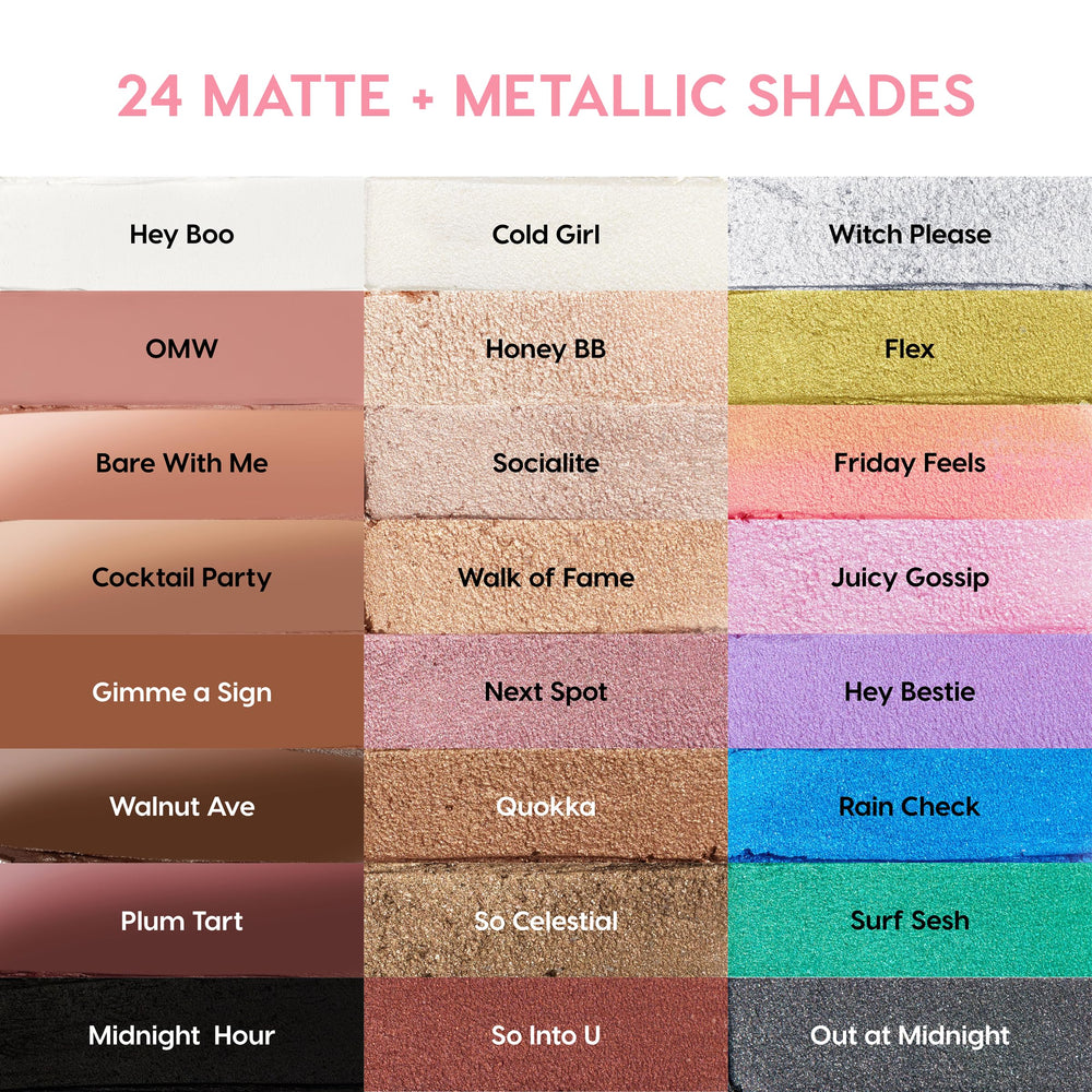 ColourPop Shadow Stix easy blend before setting in seconds.