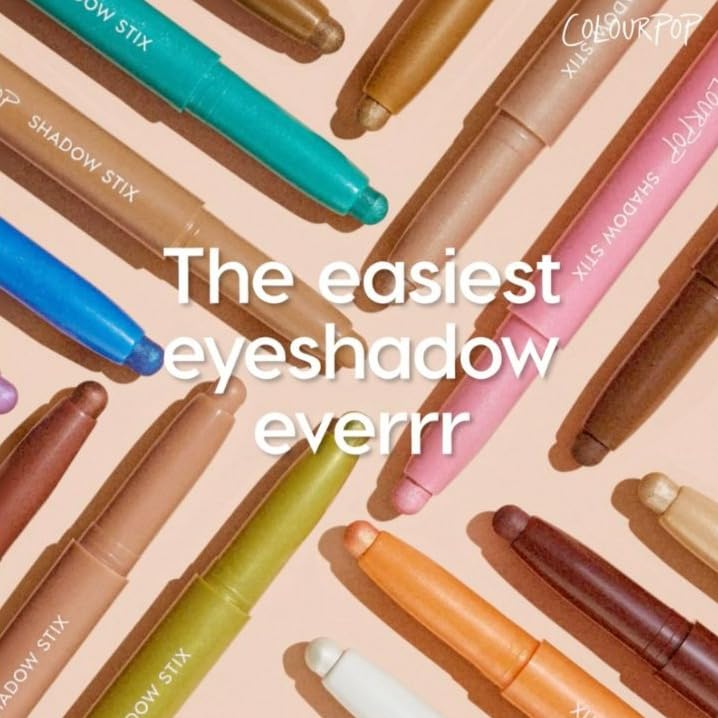 ColourPop Shadow Stix trio display for fast, travel-ready eye makeup.