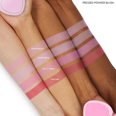 ColourPop Silky Powder Blush Sweetheart ofrece acabado mate suave para un look natural.