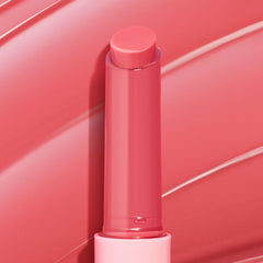 Guava Glaze swatch reveals buildable color and shine.