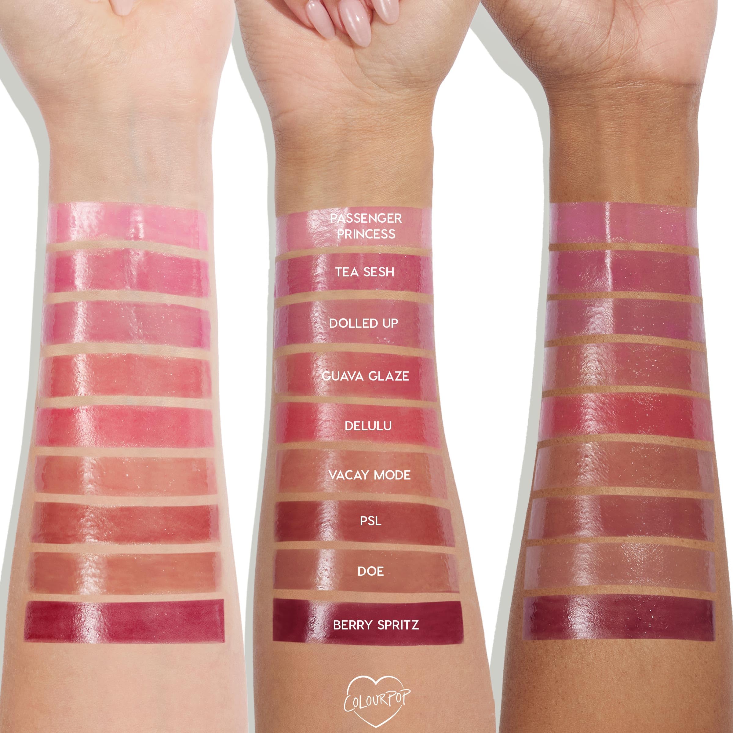 ColourPop So Juicy Plumping Lip Gloss Balm no-sticky texture feels light on lips.
