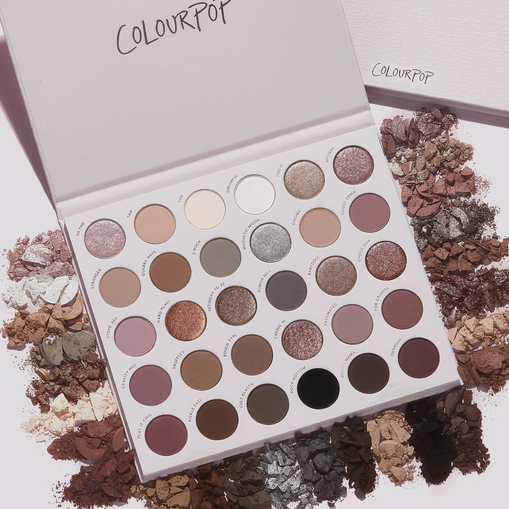 ColourPop Stone Cold Fox guía de uso con pinceles para mayor intensidad