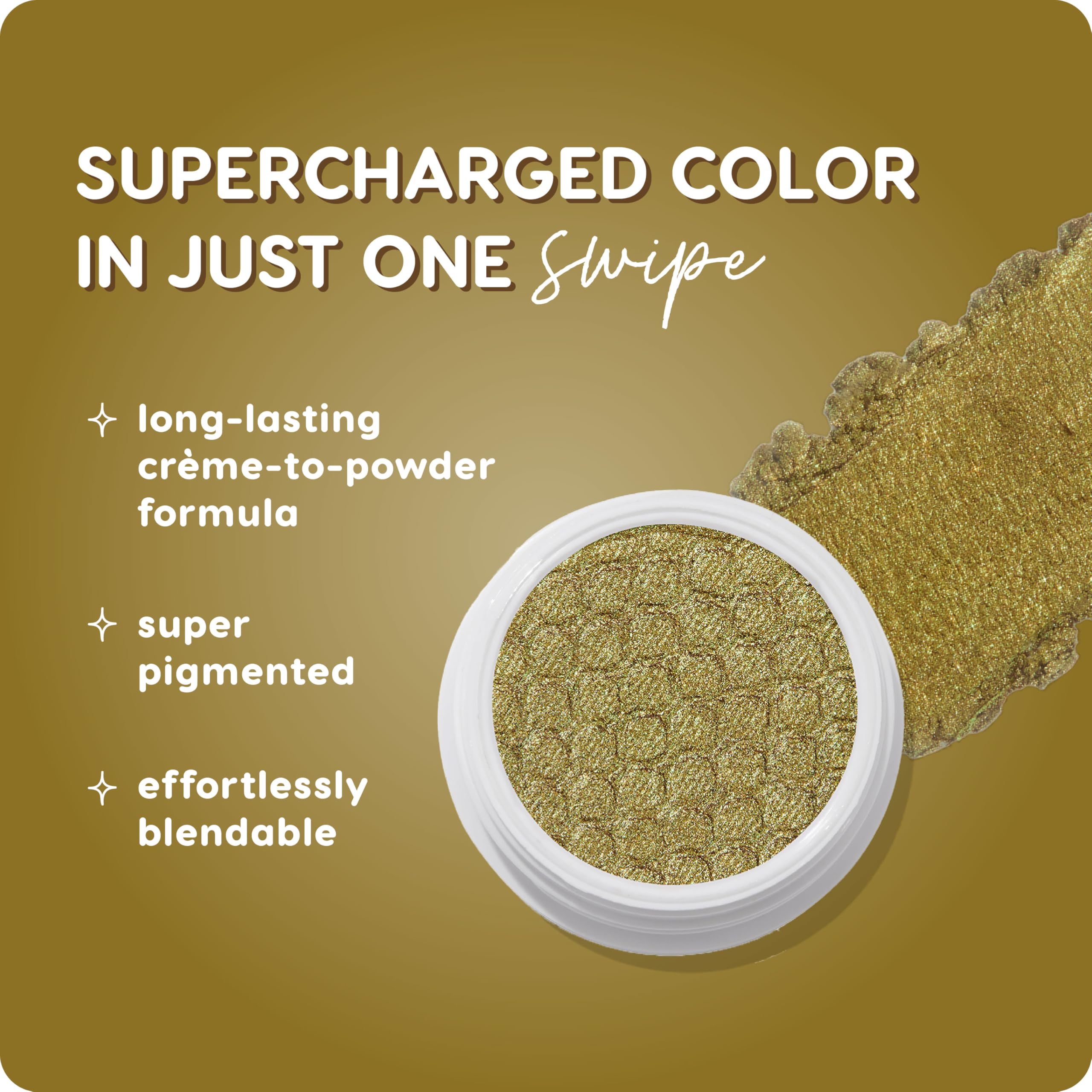 ColourPop Super Shock Shadow Moonwalk textura bouncy, facilita mezclar y difuminar
