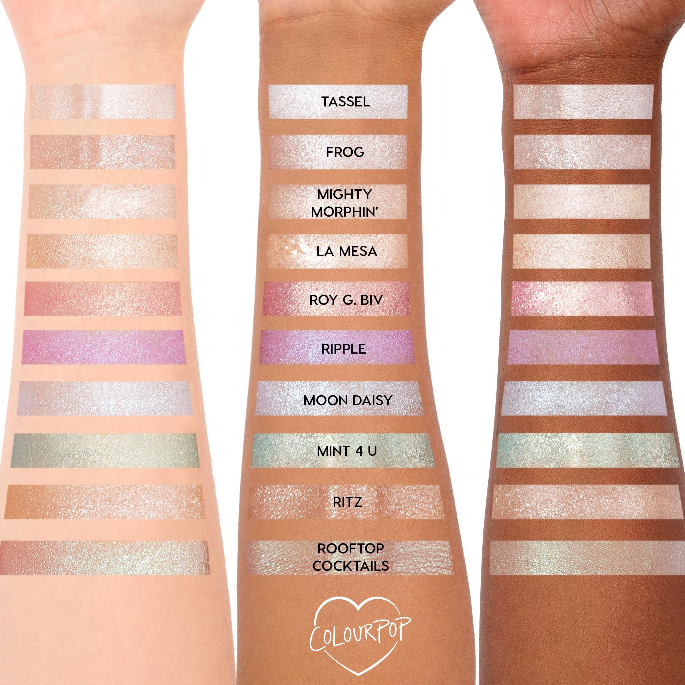 ColourPop Super Shock Shadow uso con pincel fino para delinear párpados.