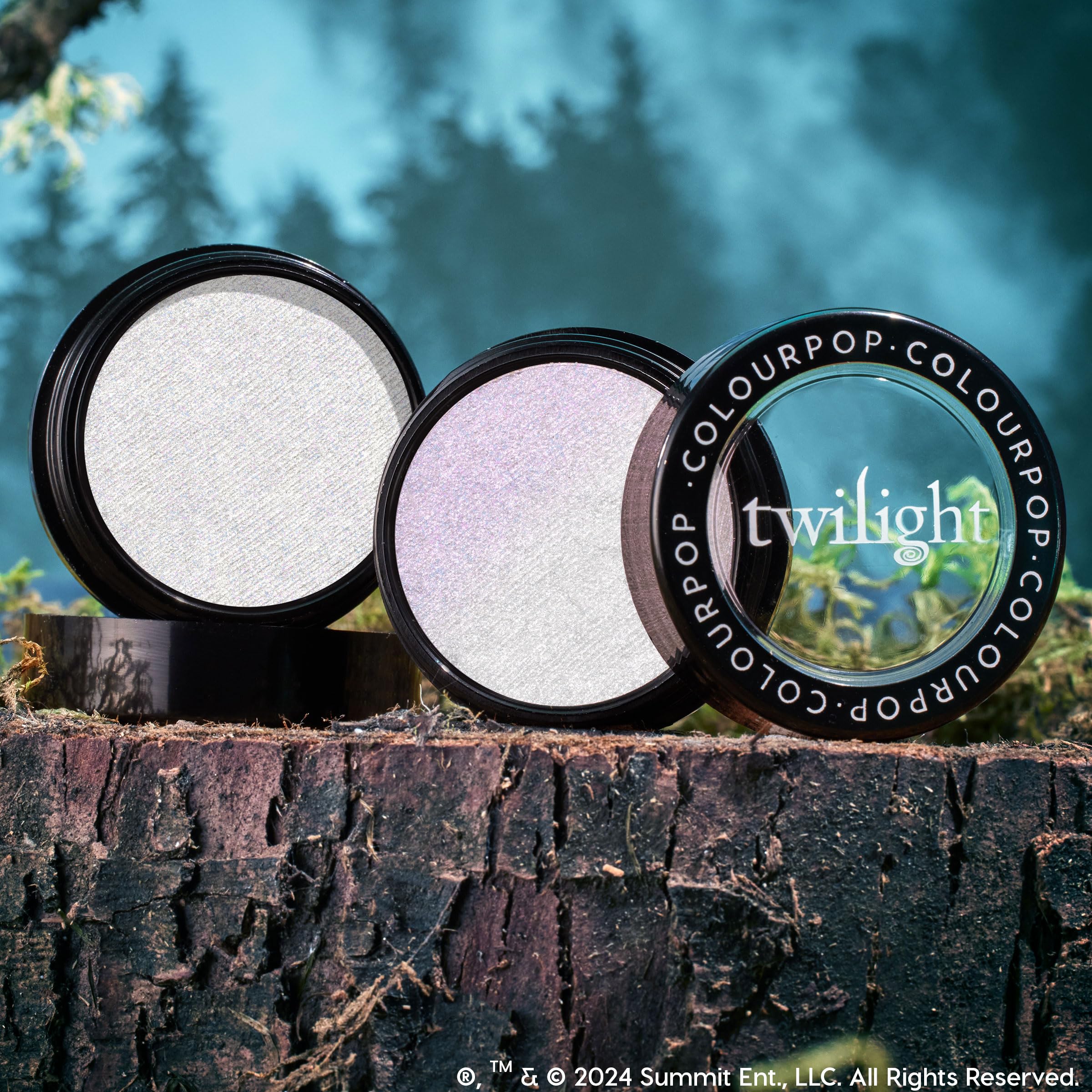 ColourPop Twilight Meadow iluminador uso como iluminador facial versátil