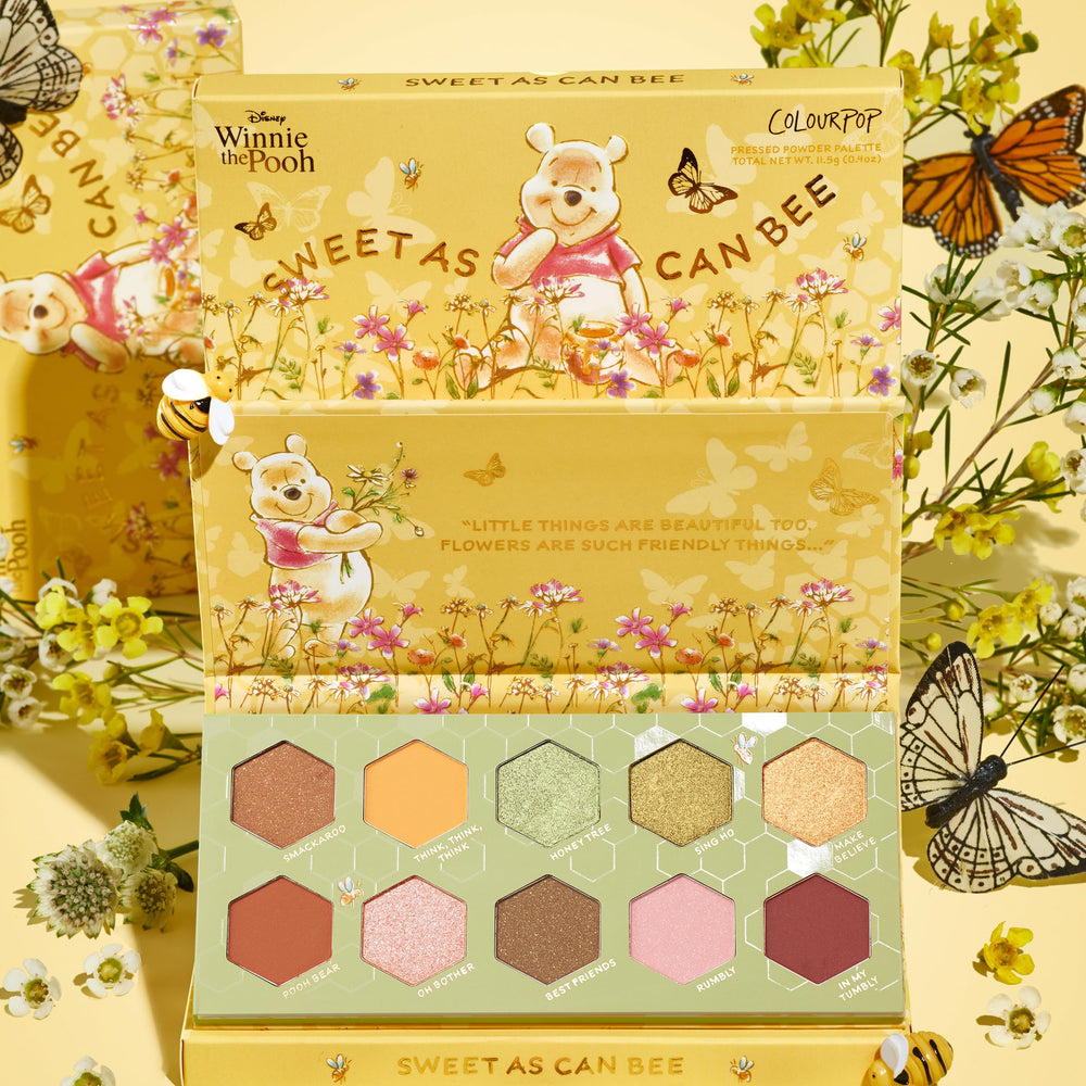 ColourPop x Winnie the Pooh textura sedosa que se mezcla con facilidad