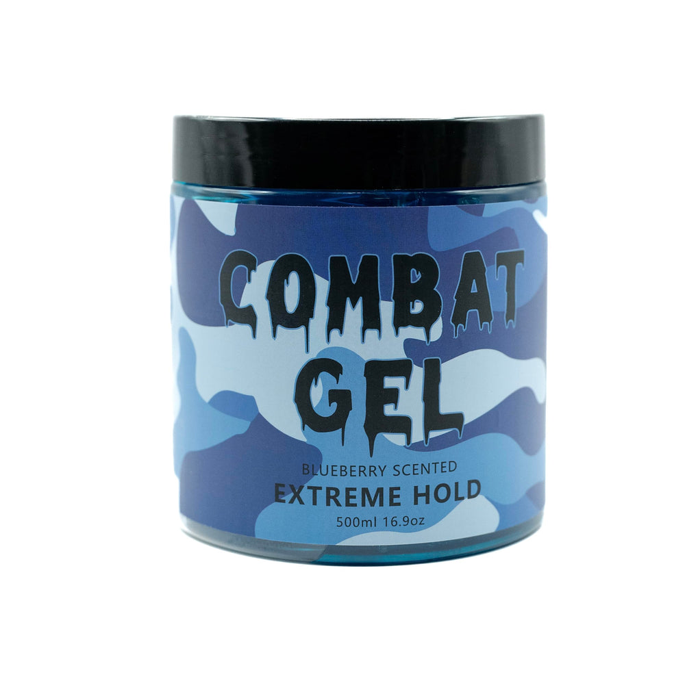 Combat Gel Extremo: aplicación del gel azul para definir estilo