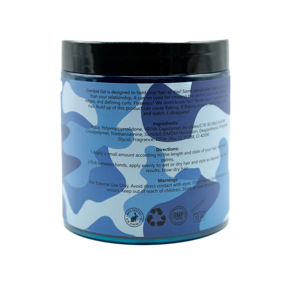 Combat Gel Extremo: definición de rizos y bordes lisos para un aspecto pulido
