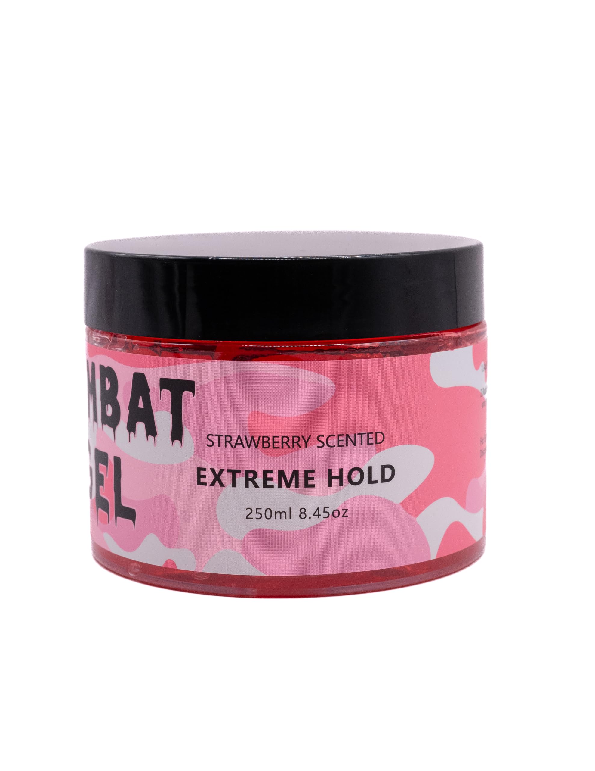Combat Gel rizos definidos con brillo natural para un look pulido.