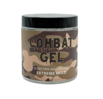 Combat Gel: textura sin fragancia para un peinado definido y limpio.